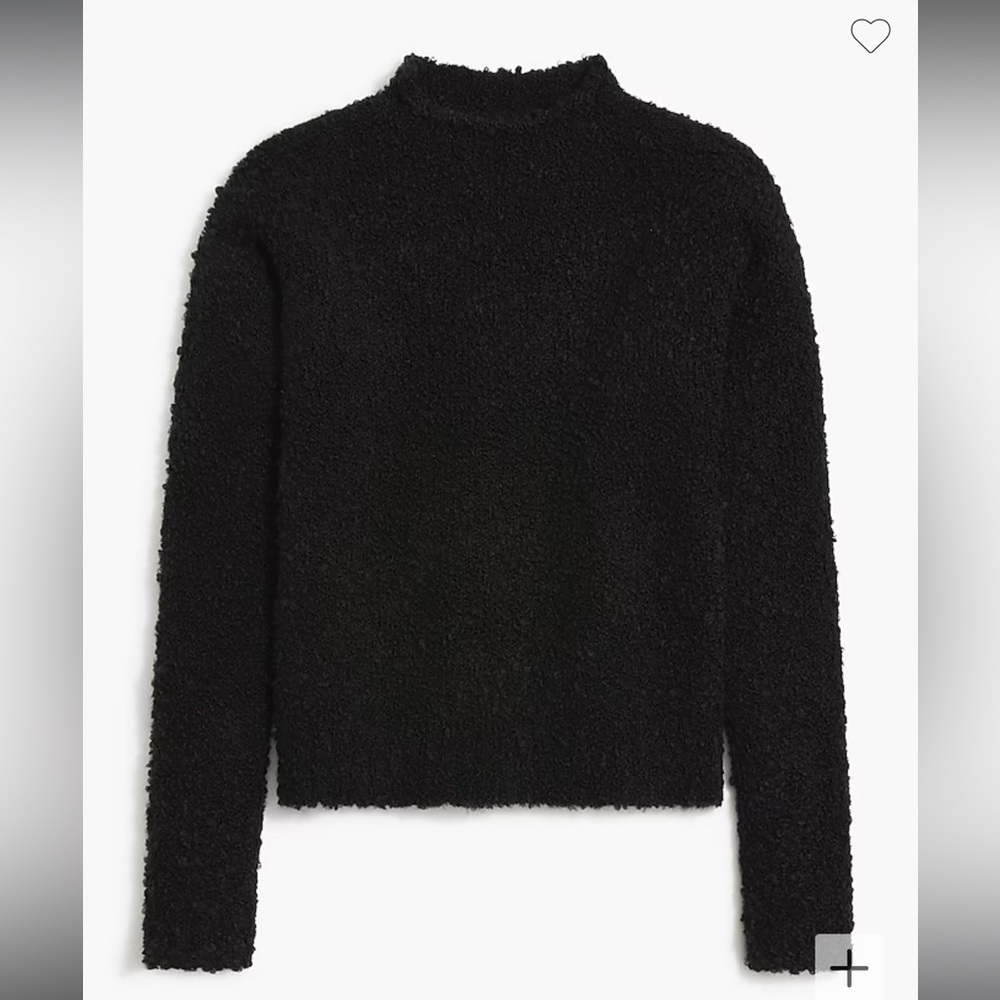 NWOT J Crew boulce mockneck sweater